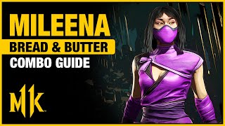 MILEENA Combo Guide  Bread And Butter Combos [upl. by Tish]