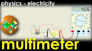 MULTIMETER  Voltmeter  Ammeter  Ohmmeter  PCCL Physics  Electricity [upl. by Orran711]