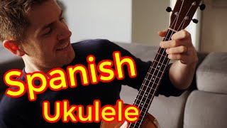 How to Play A Spanish Chord Progression  On the UKULELE [upl. by Elletsyrk370]