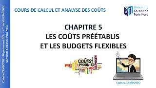 Cours calcul de coûts  GEA  Les coûts préétablis [upl. by Arekahs251]