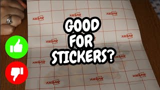 Avery Self Laminating Adhesive Laminate For Stickers [upl. by Ioves]