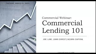 Commercial Lending 101 [upl. by Eckblad]