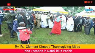 Rev Fr Clement Kimoso Thanksgiving Mass at Taito in Nandi hills [upl. by Arola]