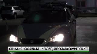 Chiusano Nascondeva droga nel negozio arrestato [upl. by Sivet]