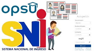 OPSU SNI Registro de Usuarios [upl. by Raclima]