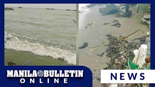 Oil spill from sunken tanker reaches Cavite towns shorelines [upl. by Lance]