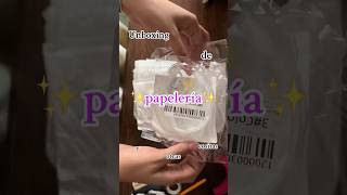 Unboxing de papelería 🥸🫰🏻 unboxing papeleria stationery artistaindependiente [upl. by Aihsekyw353]