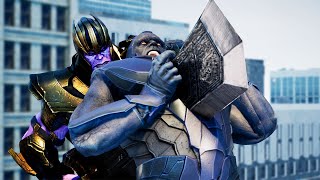 Darkseid vs Thanos  EPIC Battle [upl. by Hsinam867]