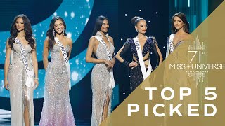 71st MISS UNIVERSE  Top 5 PICKED  Miss Universe [upl. by Maggio]