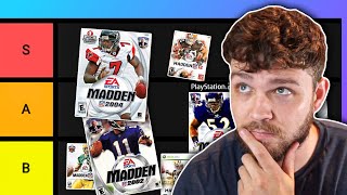 Ranking EVERY MADDEN Game [upl. by Elocin]