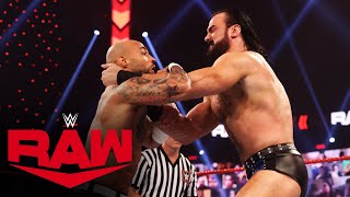 Drew McIntyre vs Ricochet Raw Mar 29 2021 [upl. by Joub]