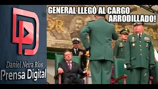 GENERAL LLEGÓ ARRODILLADO AL CARGO [upl. by Kcirrem494]