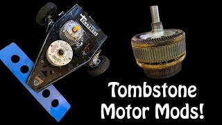 BattleBots Tombstone Weapon Motor Modifications [upl. by Ellehsim]