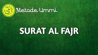 SURAT AL FAJR  Metode Ummi [upl. by Mello]