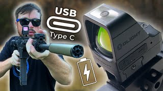 OSIGHT  Fully Rechargeable Red Dot Sight [upl. by Deirdre845]