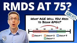 MAJOR Changes to RMDs Coming RMD Age to 75 [upl. by Onej]