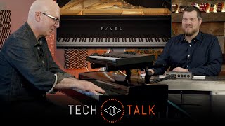 UAD Instruments — Moog Minimoog Ravel Grand Piano Shape — Overview amp Demo [upl. by Stephens]