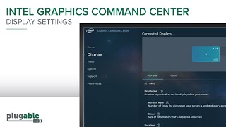 Intel Graphics Command Center  Display Settings Explained [upl. by Atined]