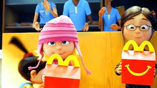 Happy Meal Scene  DESPICABLE ME 4 2024 Movie CLIP HD [upl. by Ecad953]