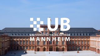 UB Mannheim  Virtuelle Führung durch die Bibliotheksbereiche [upl. by Zoilla]