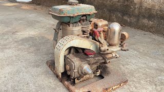 Restoration Forgotten SHIBAURA Engine Vintage  Restore Pump Engine GEF13RE Old [upl. by Aik]