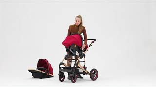 Bambimo Kinderwagen 3 in 1 von Daliya ®  Entdecken Sie alle Funktionen Jetzt bestellen [upl. by Ardnuahs]