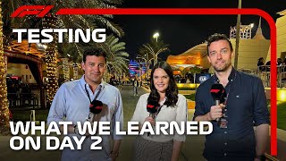 What We Learned On Day 2  F1 PreSeason Testing 2024 [upl. by Thevenot]