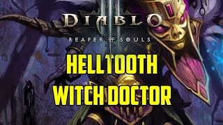 Diablo 3  23 Helltooth Witch Doctor Hardcore Build [upl. by Dever]