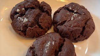 Sea Salt Chocolate Caramel Cookies sugar and gluten free [upl. by Kissee]