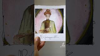 Professoressa McGranitt art harrypotter maggiesmith mcgonagall diy drawing [upl. by Gannes]