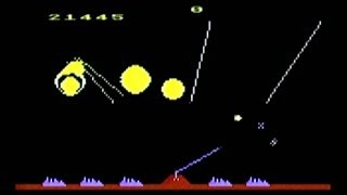 Atari 5200 Missile Command Atari [upl. by Ocisnarf142]