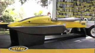 RC Boat  Insane Gas Rigger Spot 90v9B [upl. by Muraida]