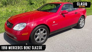 1998 Mercedes Benz SLK 230 Engine Running and Driving [upl. by Niawd]