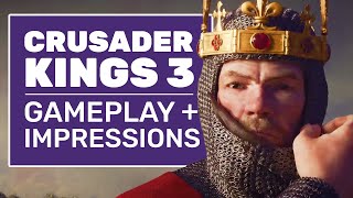 Crusader Kings 3 Gameplay And Impressions  Royal RPG Meets Grand Strategy [upl. by Kristy]