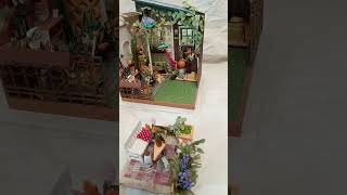 Robotime Rolife Millers Garden DIY Miniature Dollhouse DG108 [upl. by Leong13]