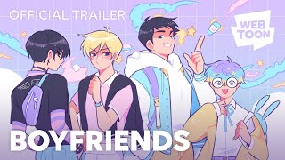 Boyfriends Official Trailer  WEBTOON [upl. by Paolo]