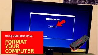 How To Install Windows 10 amp Windows 8 Using a USB Flash Drive  Step By Step [upl. by Elac]