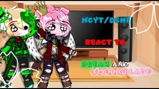 ♡ MCYTDSMP React To Dream and Technoblade ♡ Angst [upl. by Massab163]