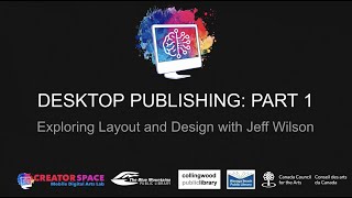 Desktop Publishing Layout and Design Part 1 [upl. by Kamila448]