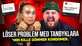 ”MIN KILLE GÖMMER KONDOMER”  LÖSER PROBLEM MED TANBYKLARA [upl. by Lowry]