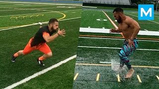 Speed Machine  Speed amp Agility Drills with Luis Badillo Jr  Muscle Madness [upl. by Rosenkranz622]