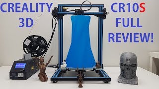 Creality CR10S Full review Is it better than old CR10 [upl. by Ahsirahc]