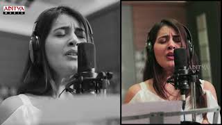 Raashi Khanna Singing Thariraa Song  Making Video  Balakrishnudu Songs  Mani Sharma [upl. by Race599]