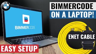 BimmerCode amp BimmerLink with a Laptop  Easy Setup with ENET CABLE [upl. by Ro]