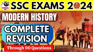 COMPLETE MODERN HISTORY REVISION FOR SSC EXAMS  TOP 70 QUESTIONS  SSC GK  Parmar SSC [upl. by Borman]