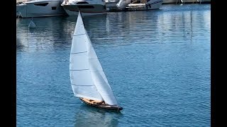 j class sailboat rc [upl. by Nnaynaffit]