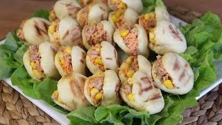 Recette des mini batbout  little batbout recipe بطبوط صغير معمر [upl. by Rosario]