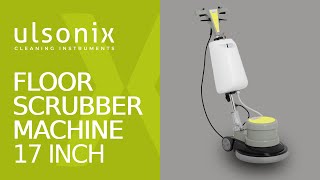 Floor Scrubber Machine Ulsonix Cleaning Instruments TOPCLEAN 1100A  Product presentation [upl. by Shane]