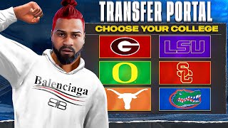 I Entered The Transfer Portal College Football 25 Road To Glory Sophomore year [upl. by Sidnee]