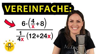 Vereinfache so weit wie möglich – Bruchterme vereinfachen mit Variablen [upl. by Eirallih236]